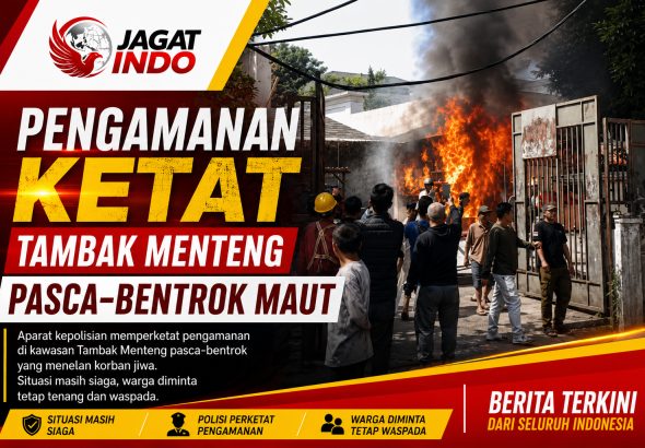 Pengamanan Ketat Tambak Menteng Pasca-Bentrok Maut